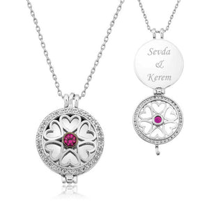 Women's Silver Love Necklace