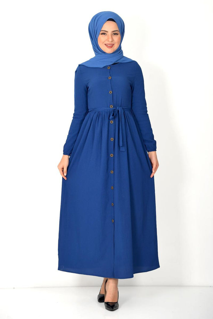 Women's Saxe Modest Long Dress