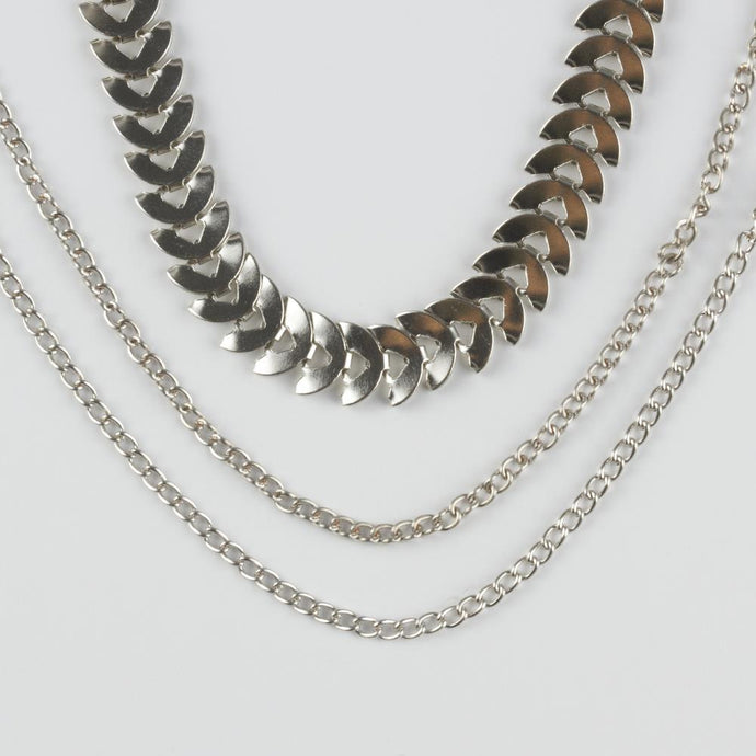 Women's 3 Layer Chain Necklace