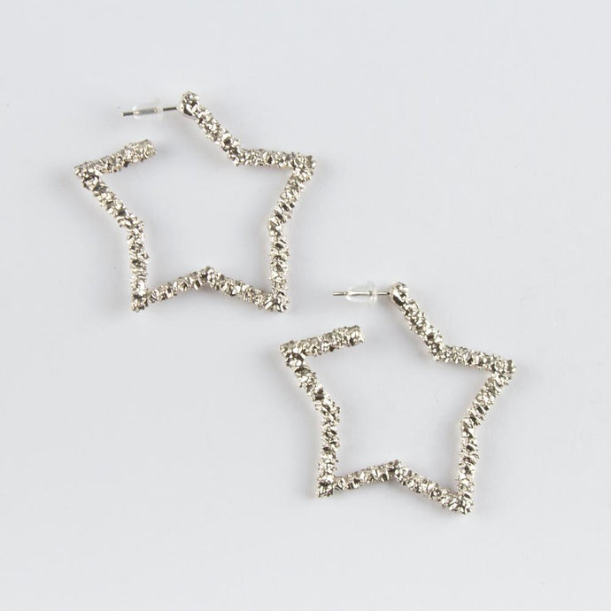 Women's Star Figure Metal Earrings