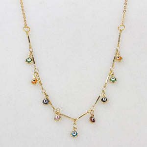 Women's Evil Eye Beads Necklace