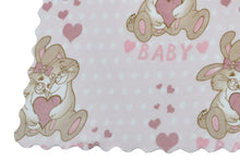 Load image into Gallery viewer, Baby&#39;s Patterned Pink Blanket