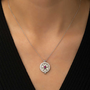 Women's Silver Love Necklace